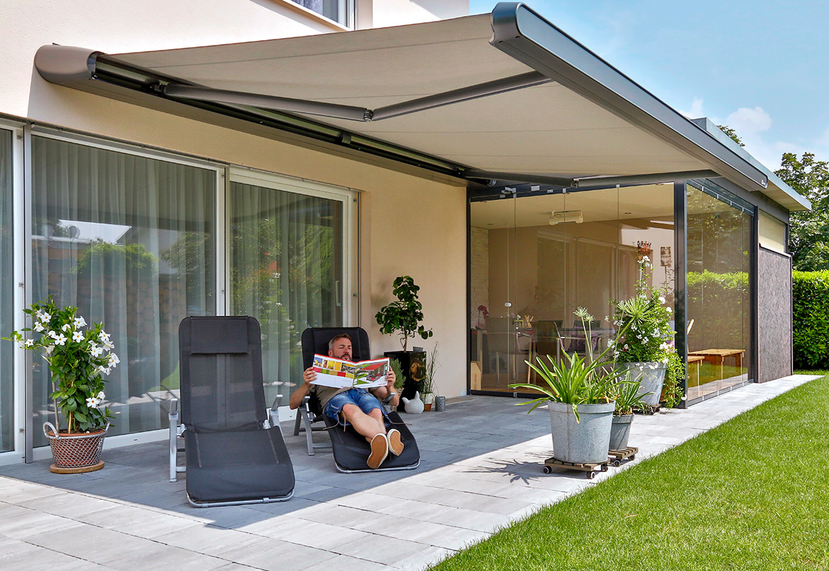 Terrace Awnings — installation