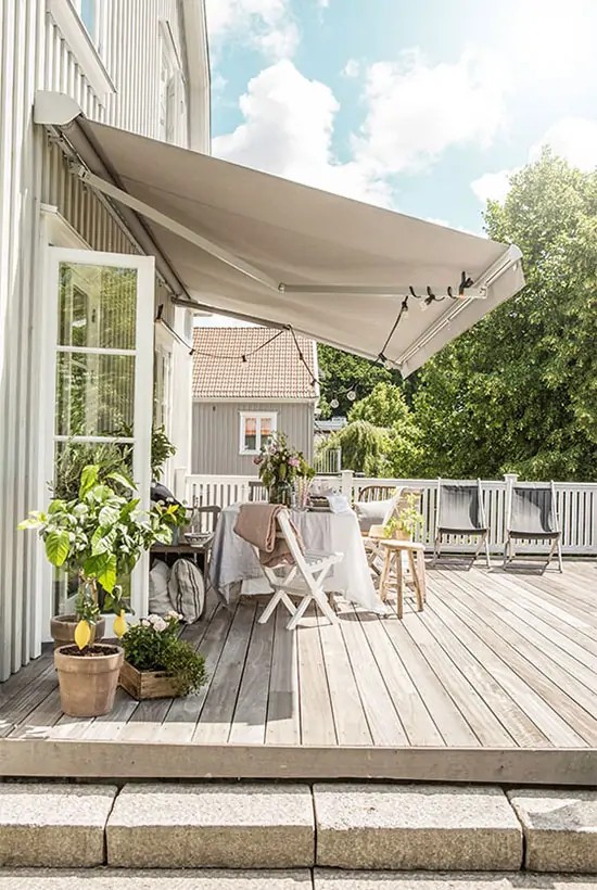 Terrace awnings
